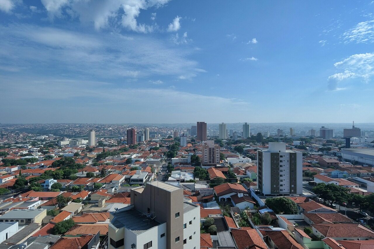 city, urban, brazil, sky, buildings, horizon, day, bauru, interior, nature, vista, landscape, morning